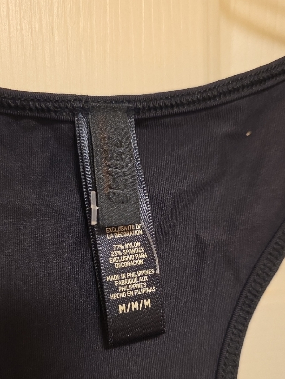 SKIMS Black Racerback Bralette Size M New Without Tags - Picture 2 of 4